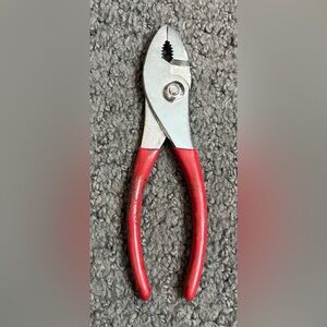 6” Slip Joint Pliers Red Handle Made in China